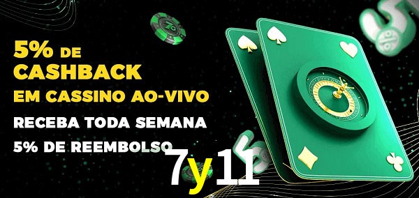 Promoções do cassino ao Vivo 7y11