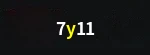 7y11